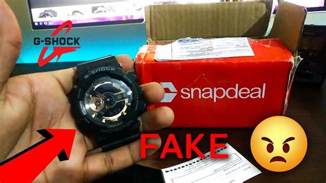 does snapdeal sell fake g shock watches|is g shock real.